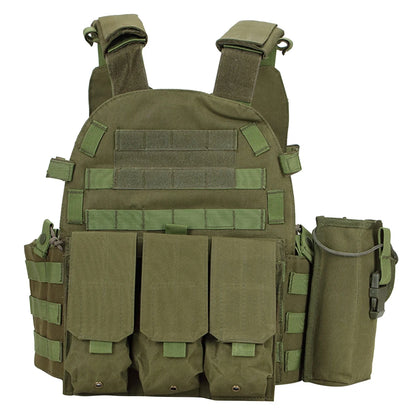 Gilet Porte-Plat en Nylon 600D Camouflage – Gilet de Protection Multifonction pour Chasse et Activités Outdoor - BLACKBEARD OUTDOOR INDUSTRIES