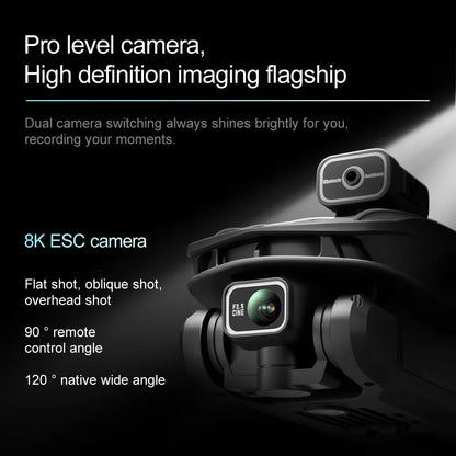 2025 V168 Pro MAX GPS Drone 8K Professional HD Camera 5G WIFI FPV 360° Ma boutique