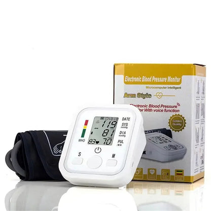 Tensiomètre Digital Portable – Moniteur de Tension Artérielle au Bras avec Mesure du Pouls Ma boutique