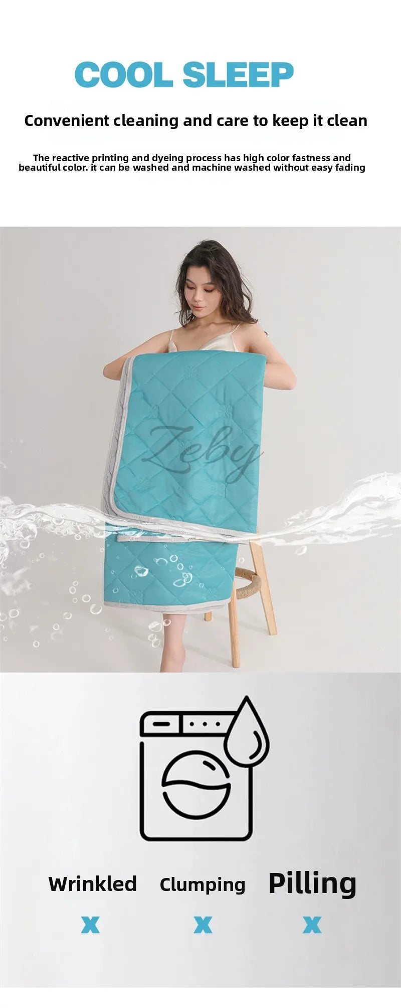 Couverture Rafraîchissante Grade A pour Lit – Couette Légère et Respirante, Idéale pour l’Été, Confort Climatisé, King & Queen Size BLACKBEARD OUTDOOR INDUSTRIES