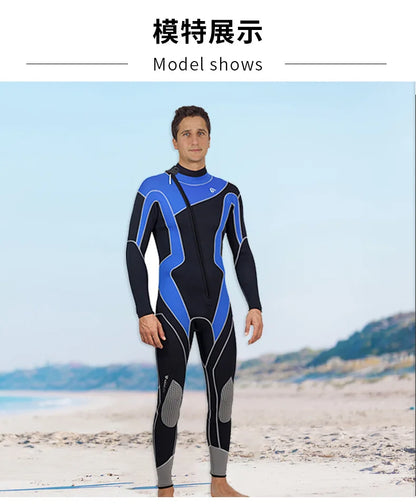 Combinaison de Plongée Homme 3MM Néoprène – Natation, Surf, Plongée, Snorkeling - BLACKBEARD OUTDOOR INDUSTRIES