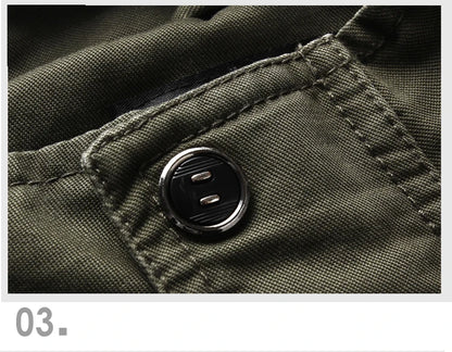 Veste Militaire Homme Air Force One | Coupe Printemps & Automne – Tailles M à 6XL - BLACKBEARD OUTDOOR INDUSTRIES