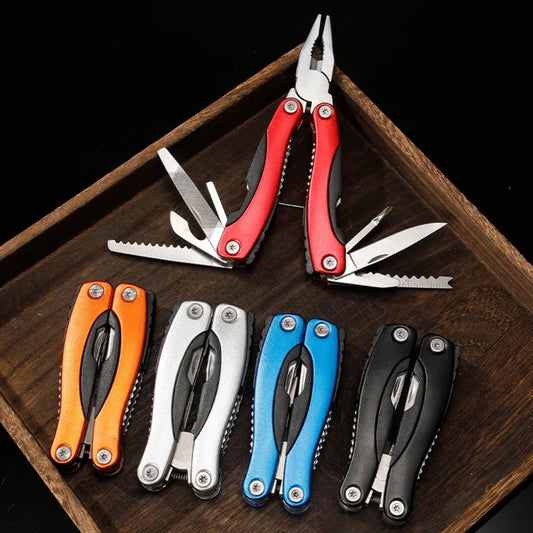 1 Pcs Multi Functional Folding Pliers Combination Multi-purpose Tool Outdoor Portable Pointed Nose Pliers Camping Tool Pliers BLACKBEARD OUTDOOR INDUSTRIES