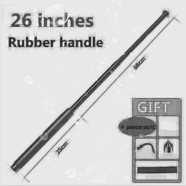 Bâton Télescopique Renforcé – Outil de Défense & Brise-Vitre Tactique - BLACKBEARD OUTDOOR INDUSTRIES