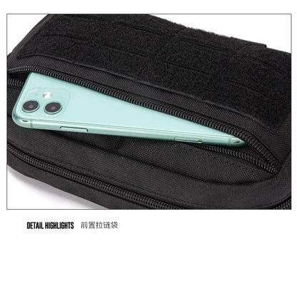 Pochette Tactique MOLLE EDC – Kit de Premiers Secours, Porte-Cellulaire, Sac de Taille Utilitaire – Pour Chasse, Randonnée et Sports de Plein Air - BLACKBEARD OUTDOOR INDUSTRIES