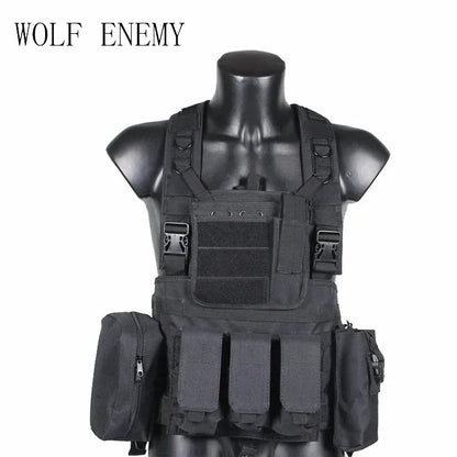 Chest Rig Tactique “Apron” – Wolf Enemy Performance professionnelle – Polyvalence outdoor – Design opérationnel Ma boutique