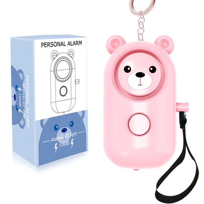 Self Defense Alarm 130DBAnti-wolf Girl Child Women Security Protect Alert Personal Safety Scream Loud Emergency Alarm Keychain BLACKBEARD OUTDOOR INDUSTRIES