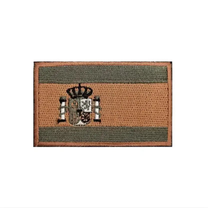 Patch Brodé Drapeau Espagnol – Patch Velcro 3D Écologique, Idéal pour Vêtements, Sacs, Accessoires et DIY - BLACKBEARD OUTDOOR INDUSTRIES
