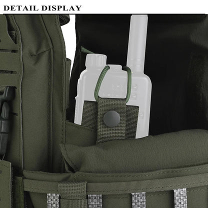Gilet Porte-Plat Nylon LG4 Multifonction avec Plaque Frontale Remplaçable – Système MOLLE, Gilet de Combat pour Chasse et Entraînement BLACKBEARD OUTDOOR INDUSTRIES