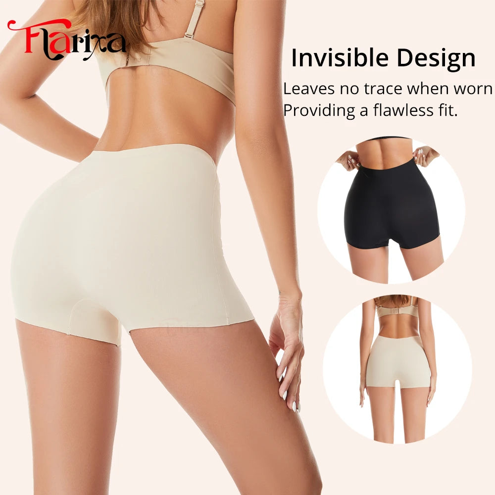 Shorts de Protection Invisibles Flarixa – Boyshorts Sans Couture à Taille Haute pour Femmes, Anti-Frottements, Confort et Sécurité sous les Jupes - BLACKBEARD OUTDOOR INDUSTRIES