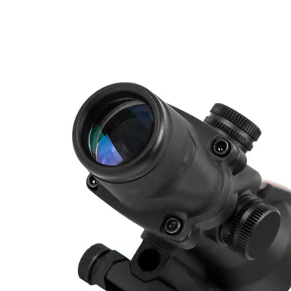 Lunette de Visée 4×32 – Réticule Gravé Illuminé Rouge/Vert – Fibre Optique Ma boutique