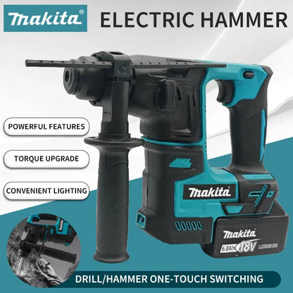 Perceuse à Percussion Makita HR140D - Marteau Électrique Brushless 18V BLACKBEARD OUTDOOR INDUSTRIES