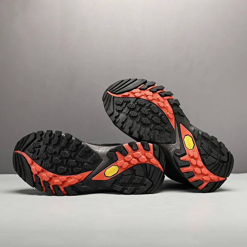 Bottes de Randonnée Hautes pour Homme – Chaussures Outdoor d’Hiver, Lacets, Antidérapantes, Confortables et Chaudes, Idéales pour Trekking et Activités Sportives - BLACKBEARD OUTDOOR INDUSTRIES