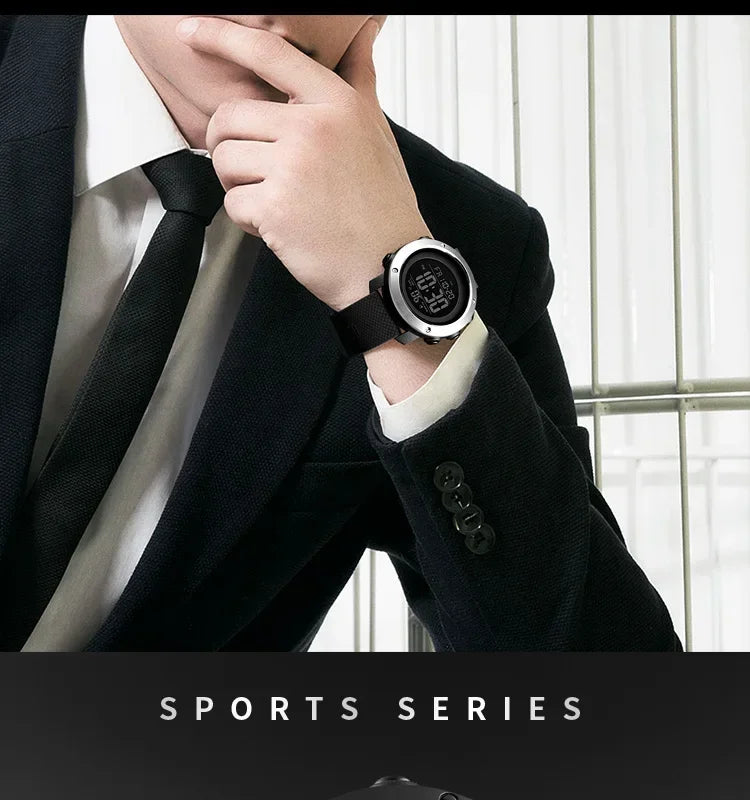 Montre Digitale Homme SKMEI 1426 – Sport, Alarme, Étanche 5Bar - BLACKBEARD OUTDOOR INDUSTRIES