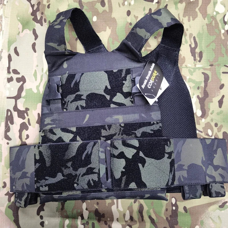 Gilet Tactique FCSK 2.0 – Veste de Combat - Porte Plaques et Découpe Laser BLACKBEARD OUTDOOR INDUSTRIES