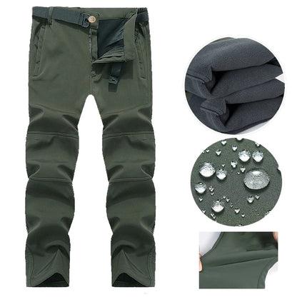 Ensemble Veste & Pantalon Tactique Homme Mazerout | Softshell Imperméable | Fleece Chaud | Randonnée, Pêche, Ski, Sécurité - BLACKBEARD OUTDOOR INDUSTRIES