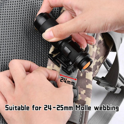 Sac à Dos Tactique avec Système MOLLE WADSN – Gilet de Combat avec Fixation pour Lampe Torche LED, Éclairage Haute Luminosité pour Randonnée et Activités Outdoor BLACKBEARD OUTDOOR INDUSTRIES