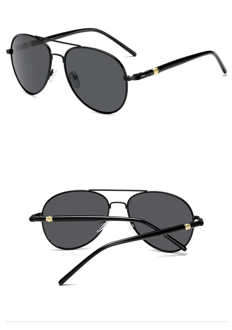 Lunettes de Soleil Polarisées VABBON – UV400 – Unisexe – Style Aviateur – Verres Miroirs Anti-Éblouissement - BLACKBEARD OUTDOOR INDUSTRIES