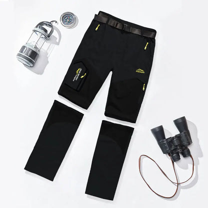 Pantalon de Randonnée Homme Été – Convertible, Séchage Rapide, Multi-Poches, Extensible - BLACKBEARD OUTDOOR INDUSTRIES
