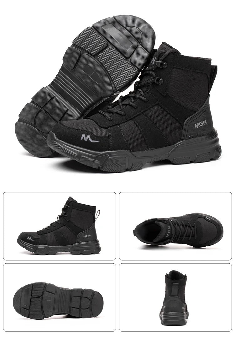 Chaussures de Sécurité Hommes & Femmes – Embout Acier – Antidérapantes & Légères – Certifiées CE - BLACKBEARD OUTDOOR INDUSTRIES