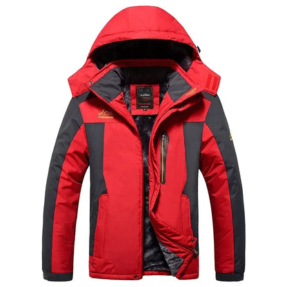 Parka Hiver Homme 2024 - Veste Chaude Imperméable avec Capuche Amovible | Coupe-Vent Militaire Fleece Jusqu’au 9XL - BLACKBEARD OUTDOOR INDUSTRIES