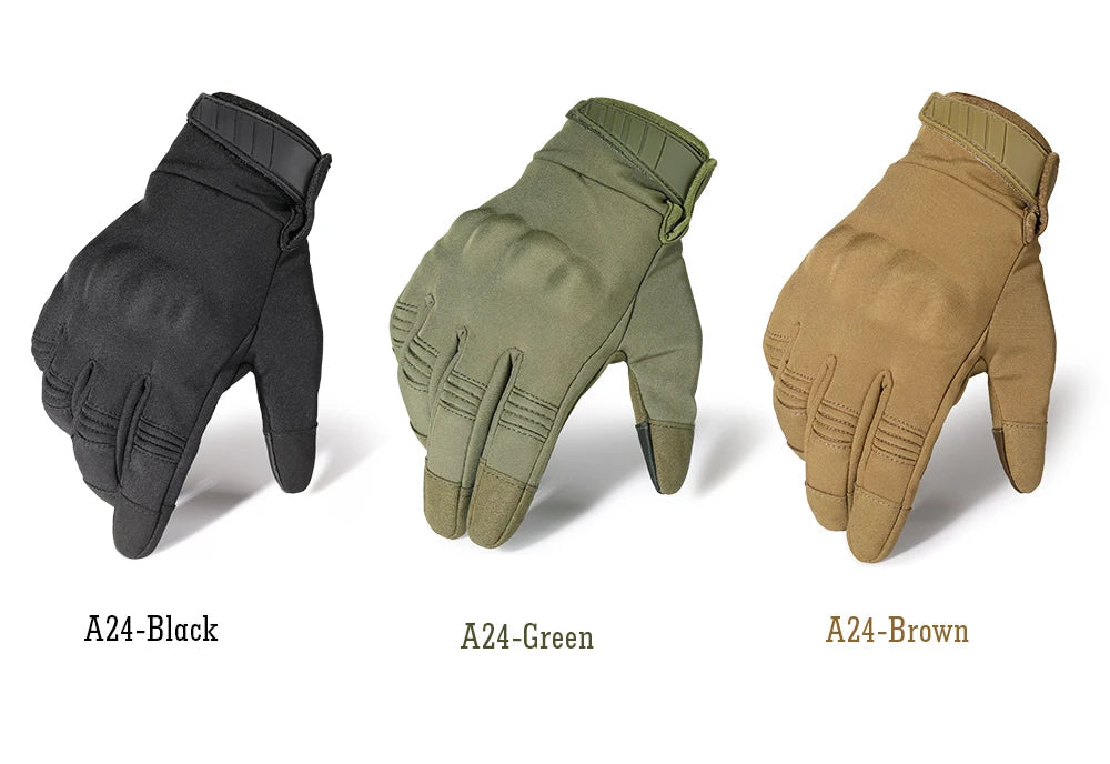 Gants Tactiques à Écran Tactile – Gants de Sport, Cyclisme, Combat, Airsoft, Tir, Chasse, Ski, Conduite, Protection Thermique pour Hommes et Femmes BLACKBEARD OUTDOOR INDUSTRIES