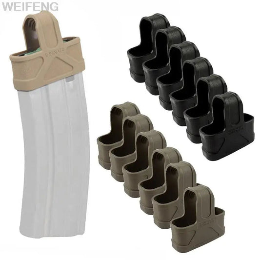Lot de 6 ou 10 Étuis Caoutchouc pour Chargeurs 5.56 mm | Manchon Tactique Antidérapant pour M4 – Accessoire de Tir & Airsoft Ma boutique