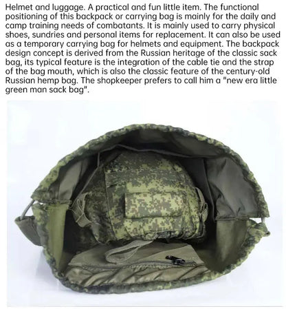 Casque Tactique d’Entraînement 6B47 – Réplique Russe "Little Green Man" Ma boutique