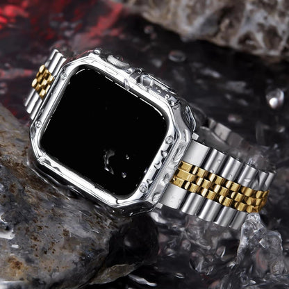 Bracelet en Acier Inoxydable pour Apple Watch – Bandes Métalliques pour iWatch Ultra / Series 10/9/8/7/6/5/4/3/SE BLACKBEARD OUTDOOR INDUSTRIES