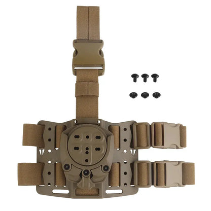 Adaptateur de Holster Tactique 360° – Base Rotative Modulaire pour Holster de Chasse et Airsoft Ma boutique