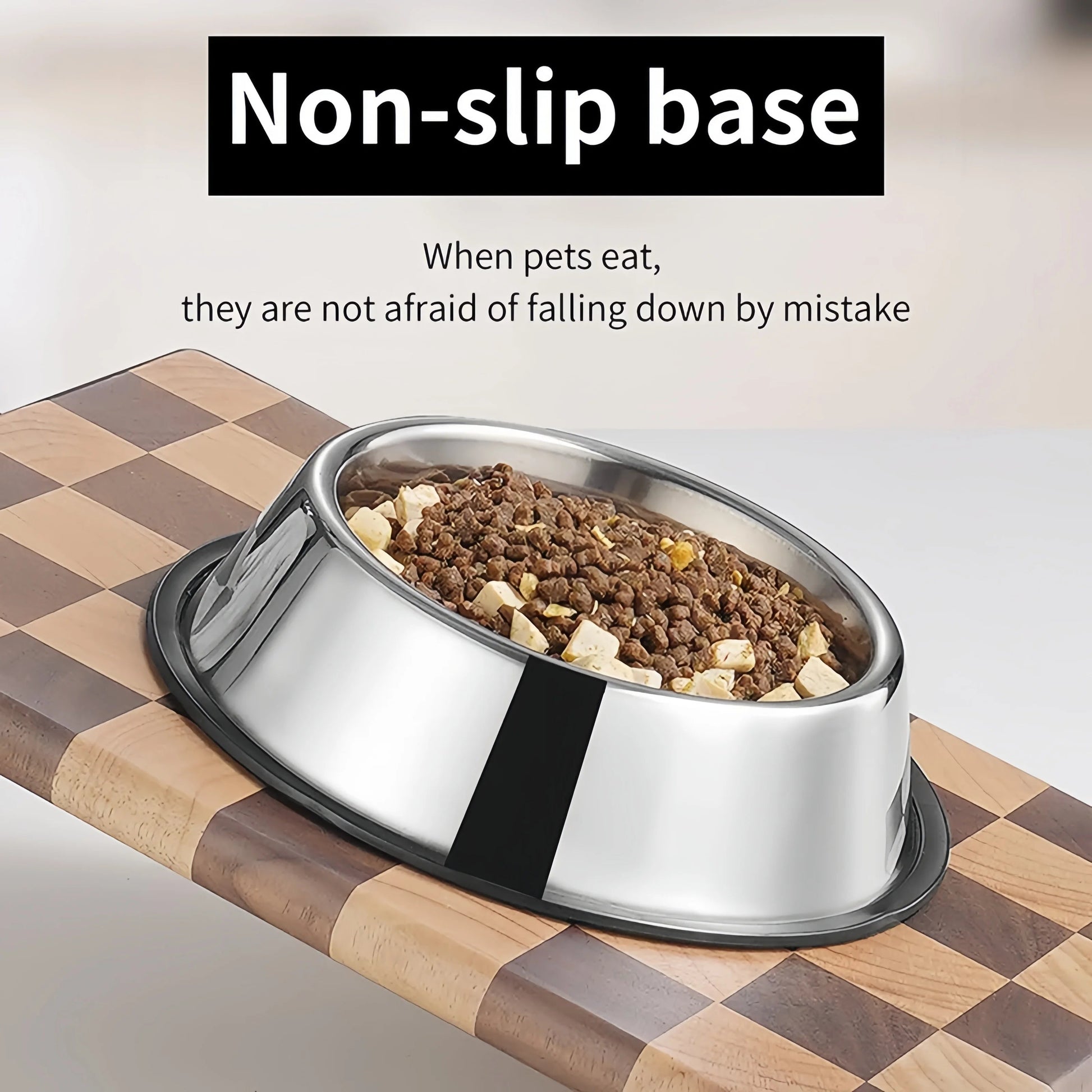Gamelle Inox pour Chien et Chat – 6 Tailles Disponibles Robuste • Facile à Nettoyer • Multi-usages Ma boutique