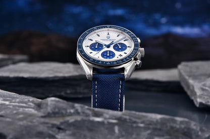 PAGANI DESIGN PD-1701 Moonwatch 2025 – Hommage à la CK2998 – Montre Homme Quartz Chronographe de Luxe - BLACKBEARD OUTDOOR INDUSTRIES