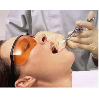 Seringue Dentaire Aspirante en Acier Inoxydable avec Embout – Instrument Chirurgical Dentaire Ma boutique