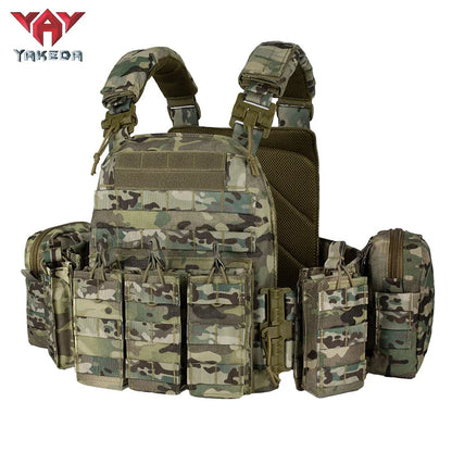Gilet d’Entraînement YAKEDA – Démontable, Extensible et Ultra-Résistant - BLACKBEARD OUTDOOR INDUSTRIES