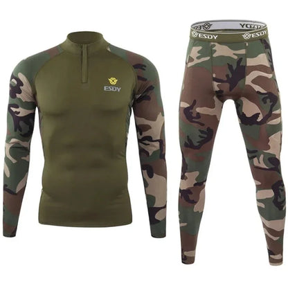 Ensemble Thermique Camouflage Hiver – Sous-vêtements Techniques pour Homme - BLACKBEARD OUTDOOR INDUSTRIES