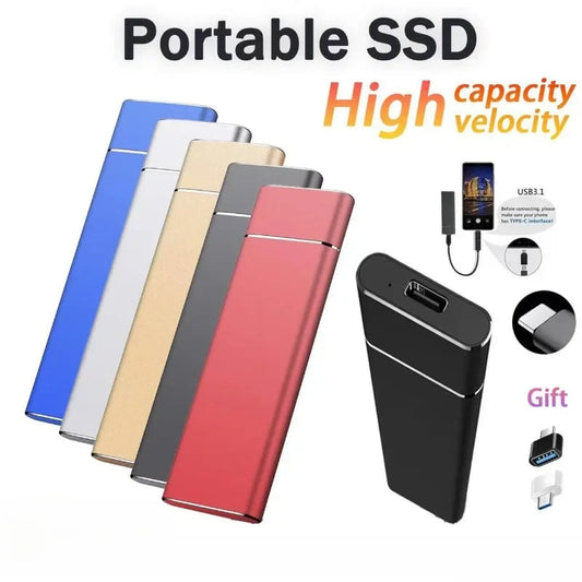 Hard Drive 1TB Ssd High-Speed Solid State Drive USB3.0 Ma boutique