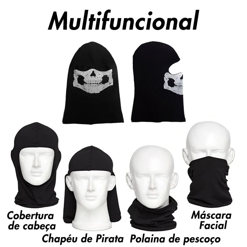 Full Face Mask Black Ghosts  Balaclava Skull Ma boutique