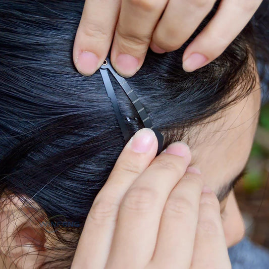 5 Pièces Épingles à Cheveux Multifonctions - Haute Qualité, Auto-Défense & Outils Survie - BLACKBEARD OUTDOOR INDUSTRIES