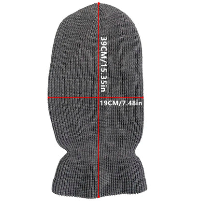 cagoule 1 trou en tricot unisexe acrylique 100 % Ma boutique