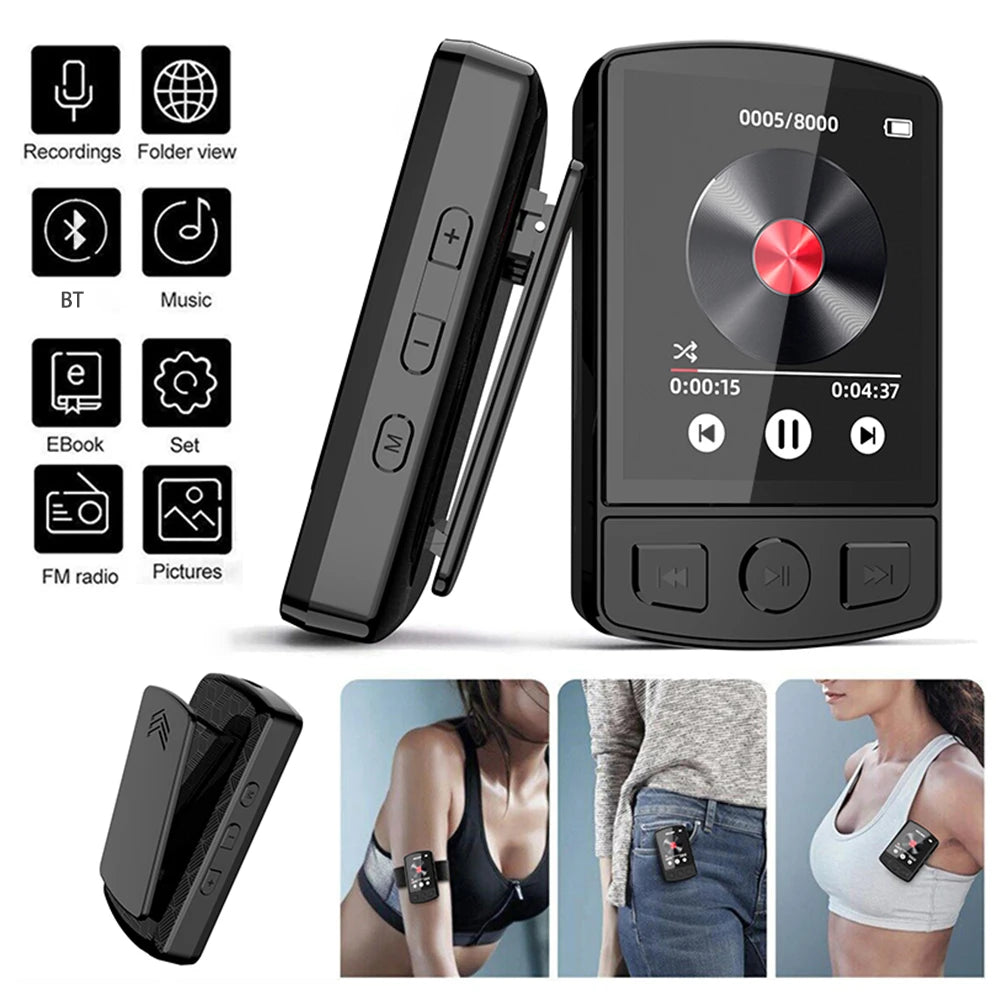 Lecteur MP3 Sport Portable avec Clip A7 - BLACKBEARD OUTDOOR INDUSTRIES