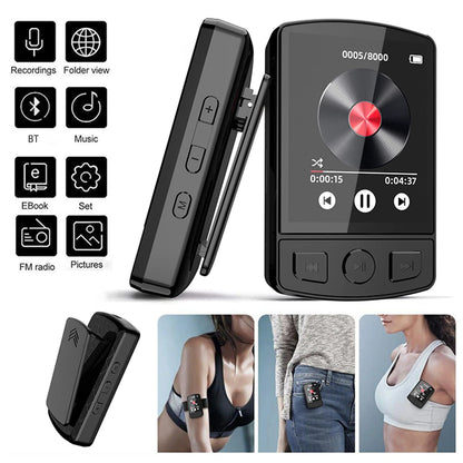 Lecteur MP3 Sport Portable avec Clip A7 - BLACKBEARD OUTDOOR INDUSTRIES