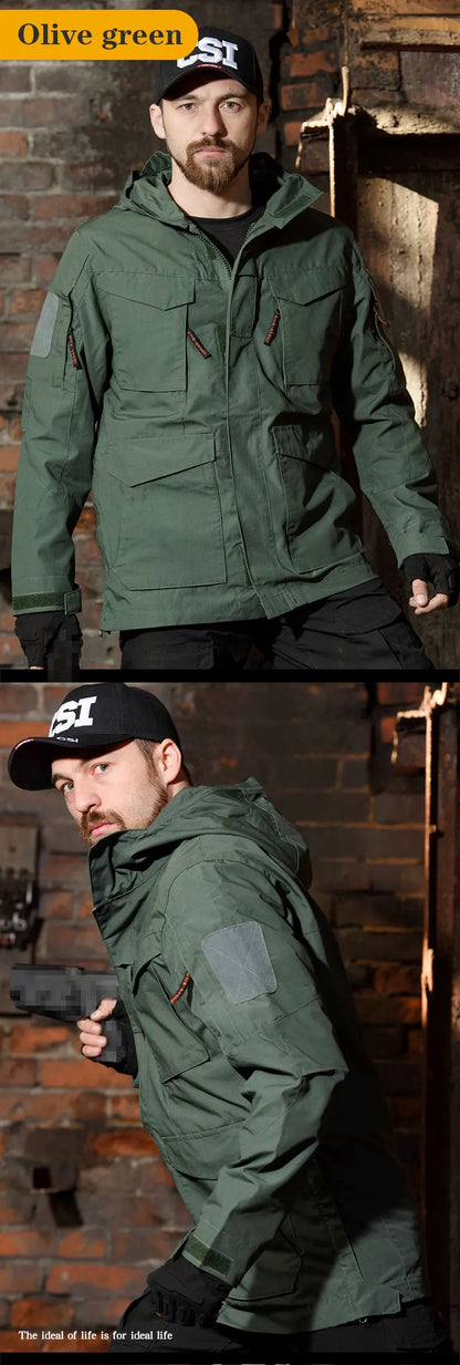 Veste Tactique Homme M65 | HAN WILD – Imperméable, Coupe-Vent, Multifonction - BLACKBEARD OUTDOOR INDUSTRIES