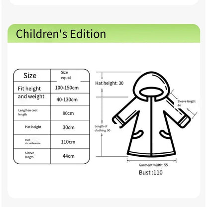 poncho imperméable pour enfants Ma boutique