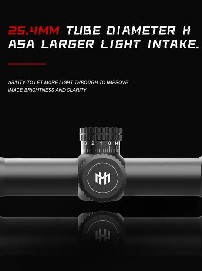 March HT4-16X44AOE Lunette de Visée Tactique - BLACKBEARD OUTDOOR INDUSTRIES