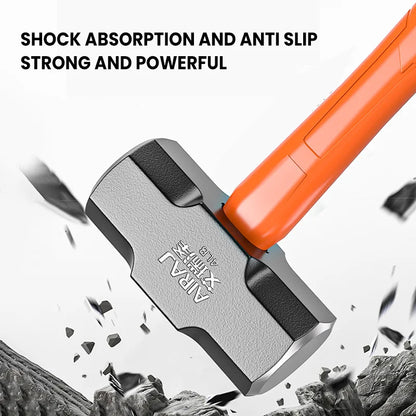 Marteau AIRAJ Octogonale – Marteau lourd pour mur avec manche en caoutchouc antidérapant - BLACKBEARD OUTDOOR INDUSTRIES