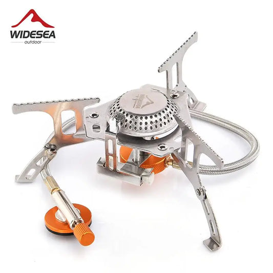 Widesea Réchaud à Gaz Portable pour Camping et Randonnée - BLACKBEARD OUTDOOR INDUSTRIES
