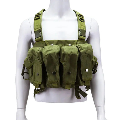 Chest Rig Tactique Universel – 7 Poches – Tissu Renforcé 800D Ma boutique