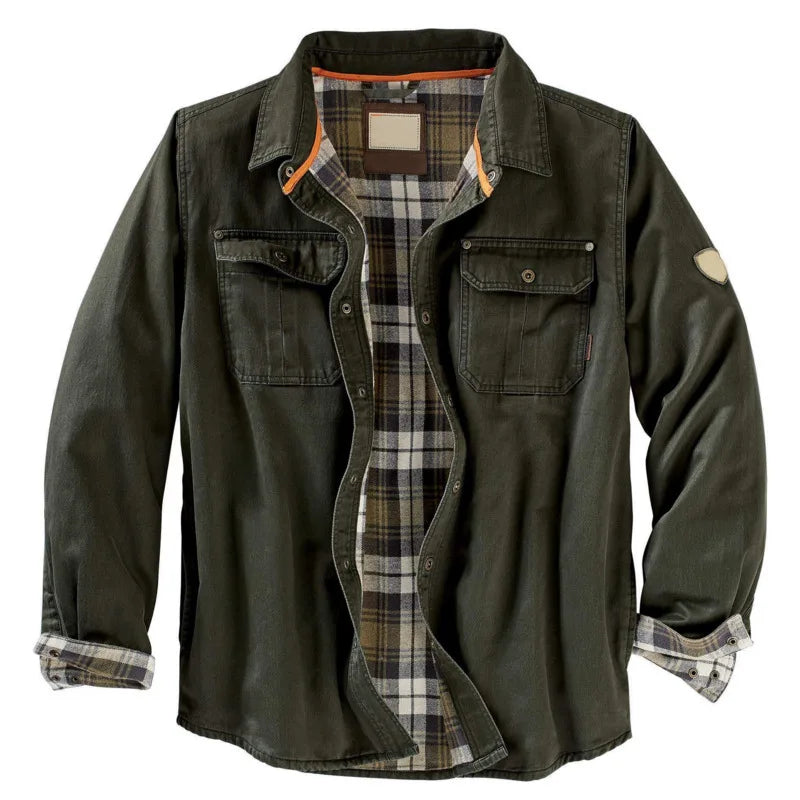 Veste Homme Style Moto à Poches Multiples – Leviortin - BLACKBEARD OUTDOOR INDUSTRIES