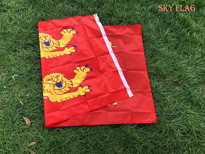 Drapeau de la France - Basse Normandie 90x150 cm BLACKBEARD OUTDOOR INDUSTRIES