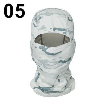 Balaclava Camouflage Multicam – Masque Intégral pour Ski, Cyclisme, Chasse, Airsoft et Plein Air - BLACKBEARD OUTDOOR INDUSTRIES